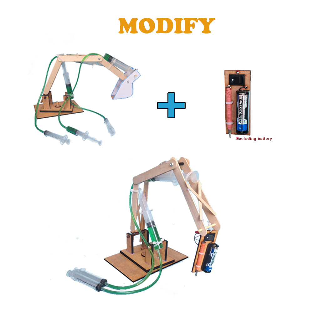 Mechanical arm & Electromagnet